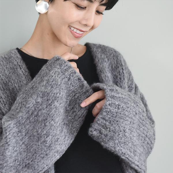 トリコット・ジーン・マルク フランス製 ニットカーディガン／Tricots