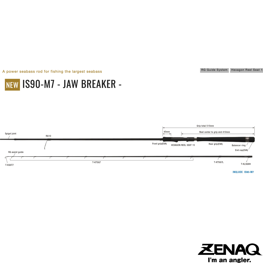 Zenaq Inqlude IS90-M7 Jaw Breaker - Anglerwelt.net