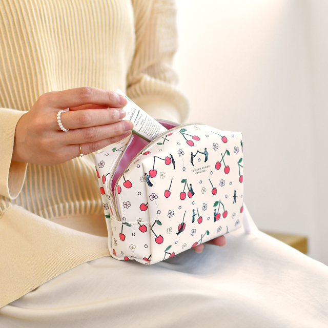 刀剣乱舞ONLINE｜ボックスポーチ（加州清光・大和守安定とチェリー）