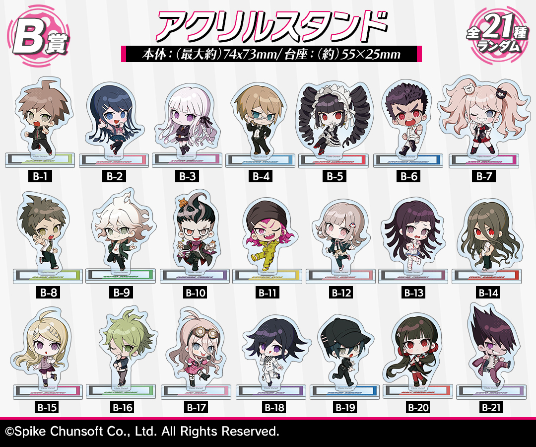 ダンガンロンパ アニメイト オンラインくじ A賞 キャンバスボード 真