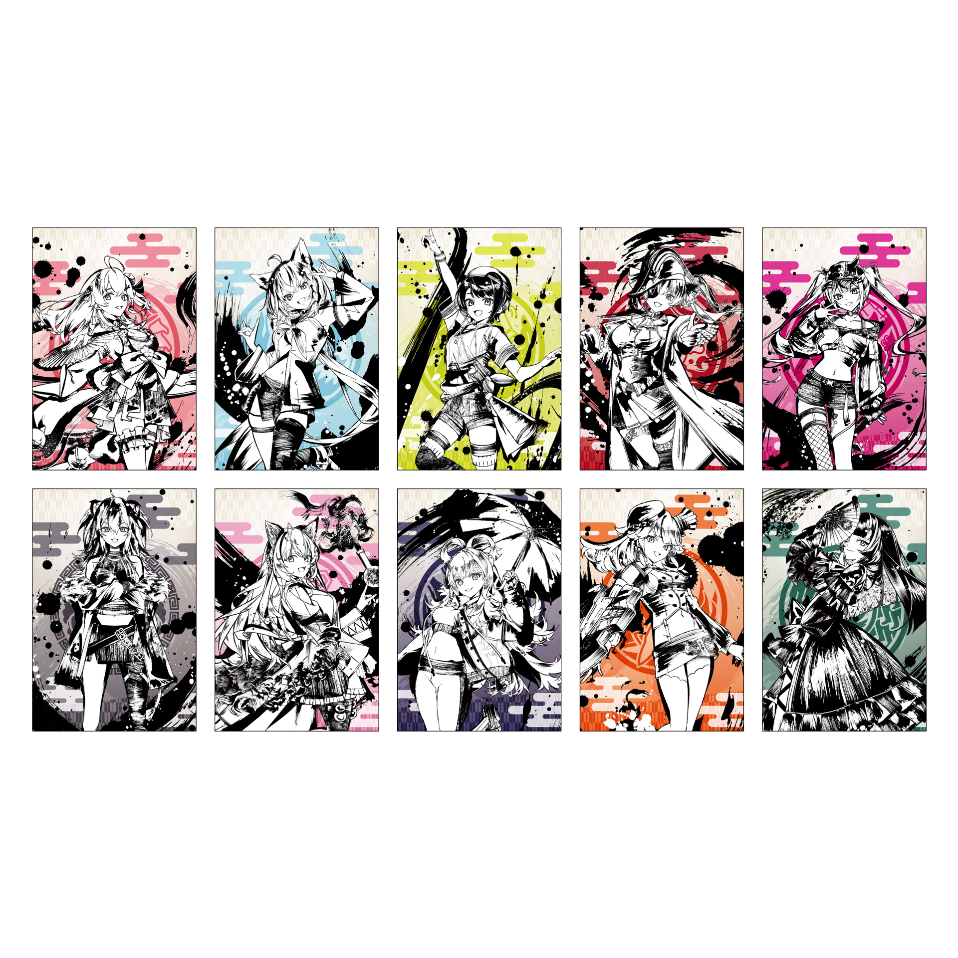 ホロライブプロダクション 『墨彩の宴』in アニメイト大阪・関西万博店