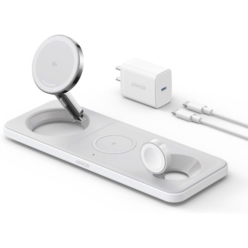 Anker MagGo Wireless Charging Station (3-in-1 Pad) | ワイヤレス