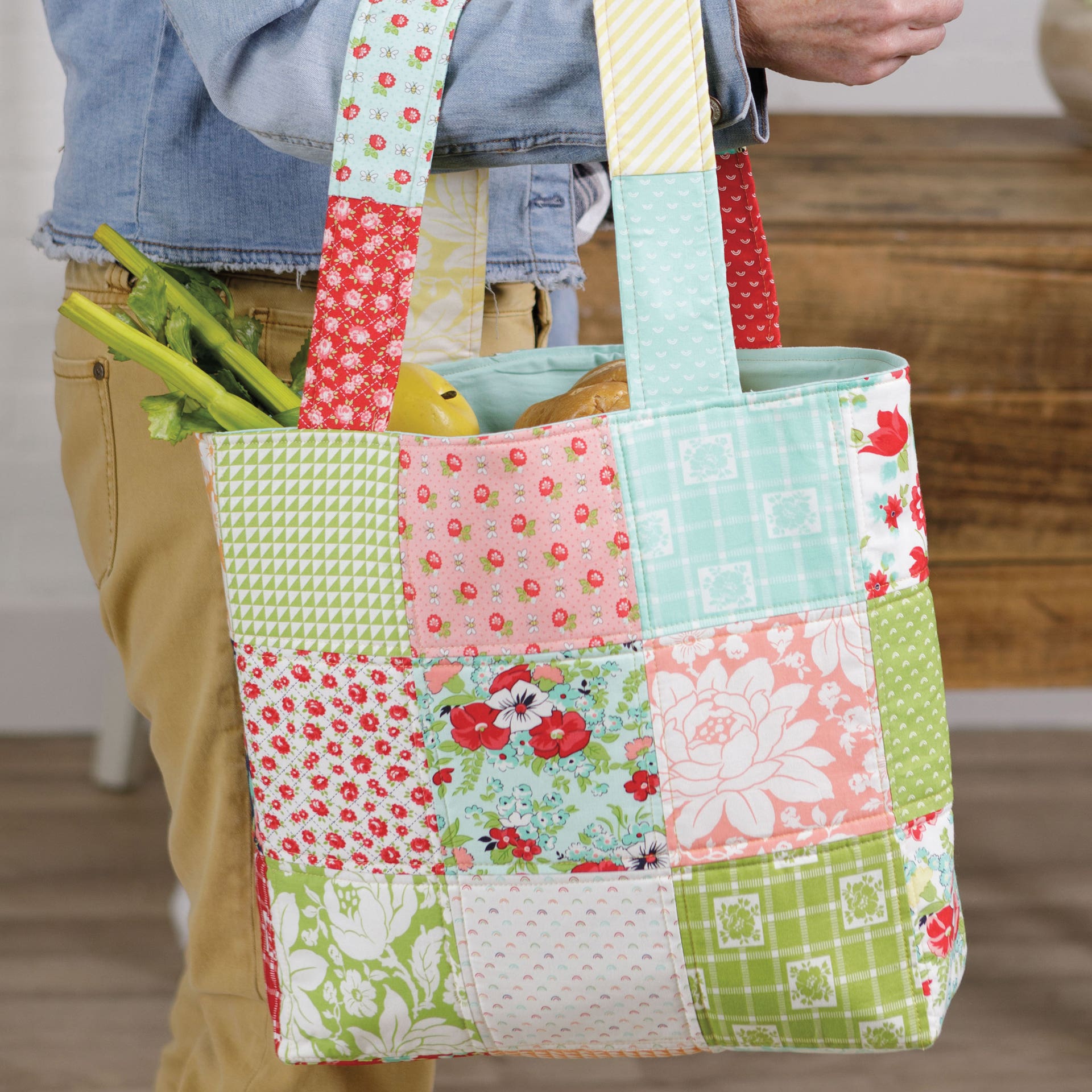 Market Bag Quilt Pattern - Digital Download | Annie's Attic