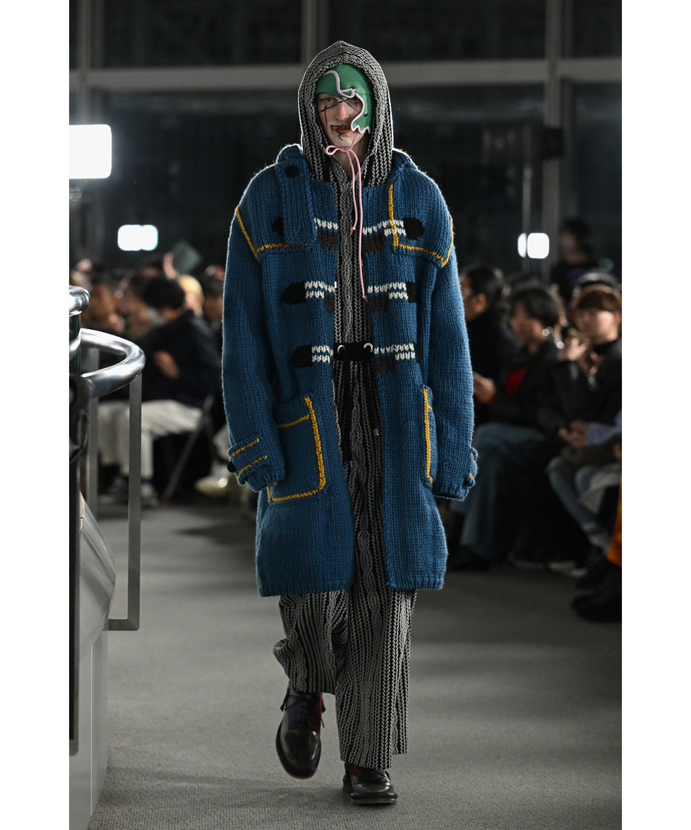 KNIT DUFFLE COAT｜ANREALAGE OFFICIAL ONLINE SHOP