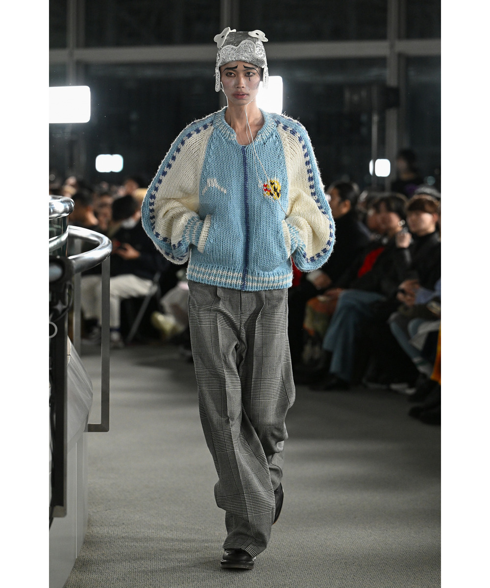 KNIT SOUVENIR JACKET｜ANREALAGE OFFICIAL ONLINE SHOP