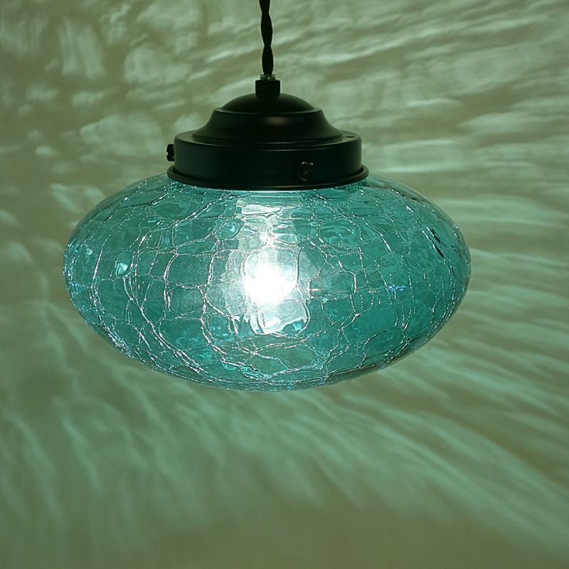 ミカン型ペンダントライト ヒビグリーン アトリエ Ansan