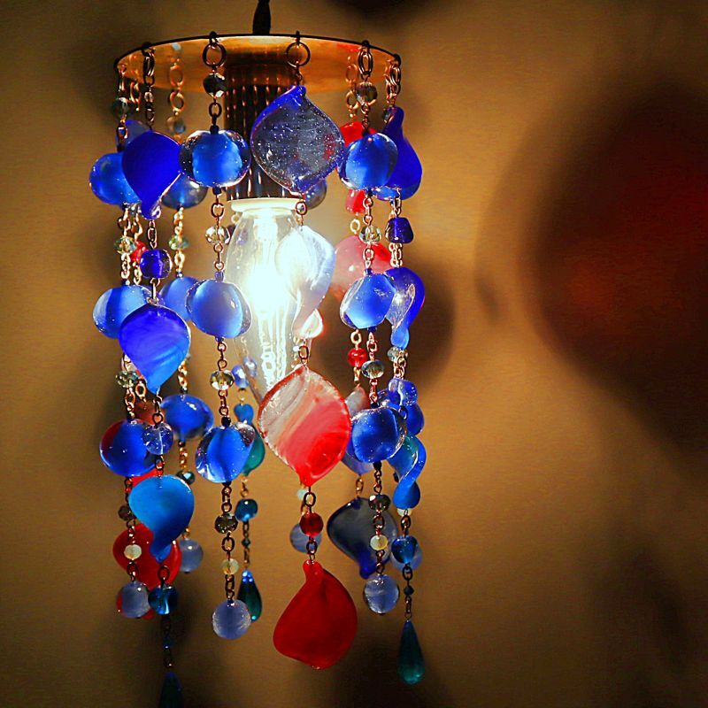 ベネチアンガラス シャンデリア ボヘミアン アトリエ Ansan