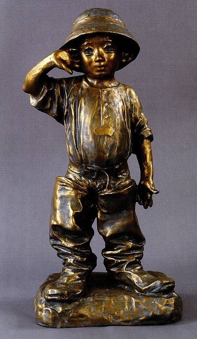 北村西望「将軍の孫」の買取・査定は美術のプロにお任せ下さい