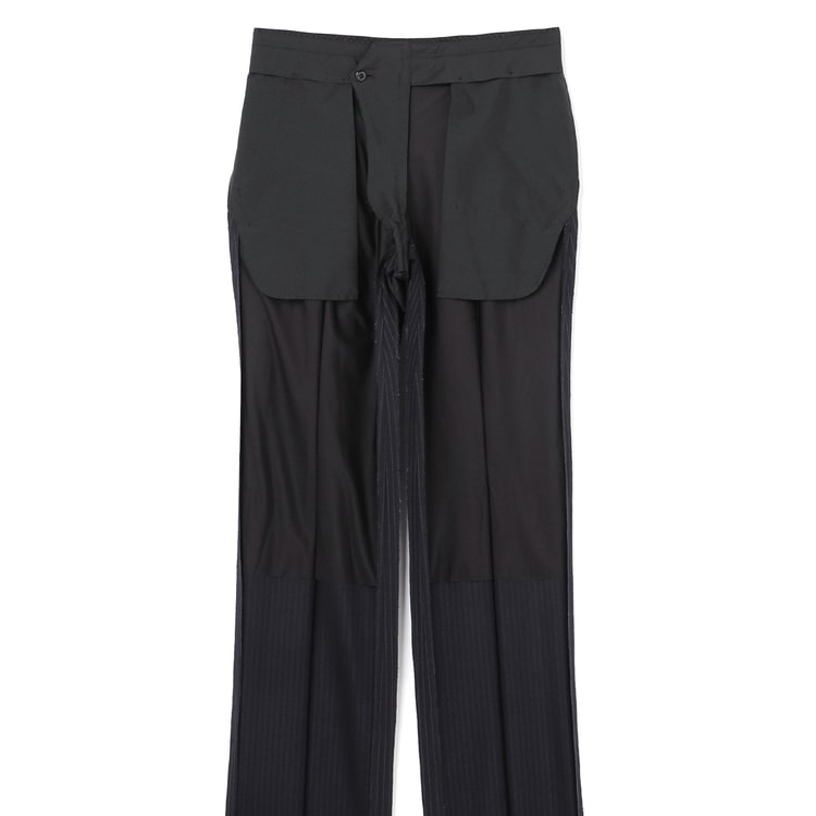 特価】【WEB限定価格】ストレッチ 洗える ウールブレンド 2パンツ