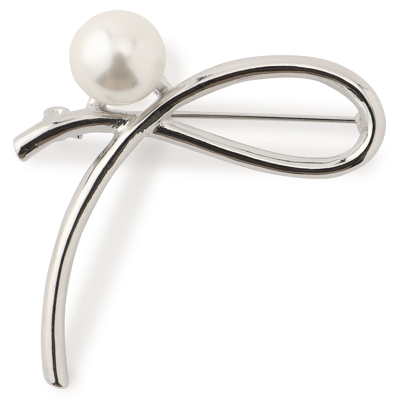 紘 シルバー パール ブローチ 三003 シルバーパールブローチ | 藤塚時計店