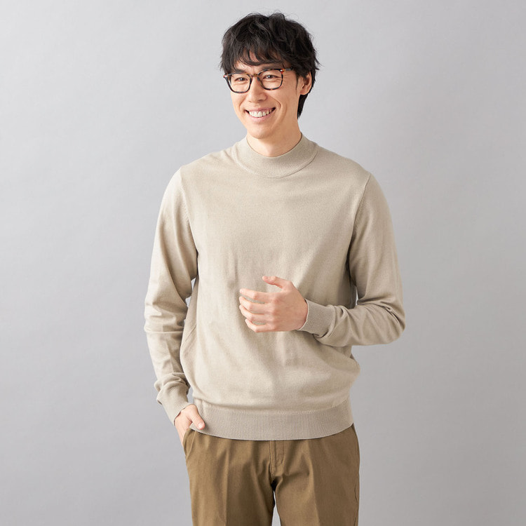 L＆Wデザイン】仕立て屋シリーズ ハイネックセーター 無地【AOKI公式通販】