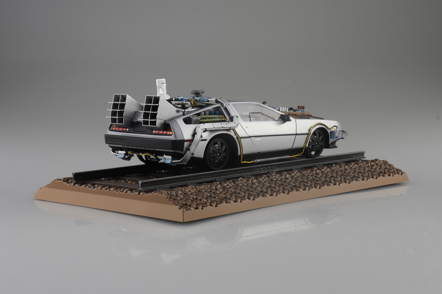 1/24 バック・トゥ・ザ・フューチャー PartⅢ タイムマシン レイル
