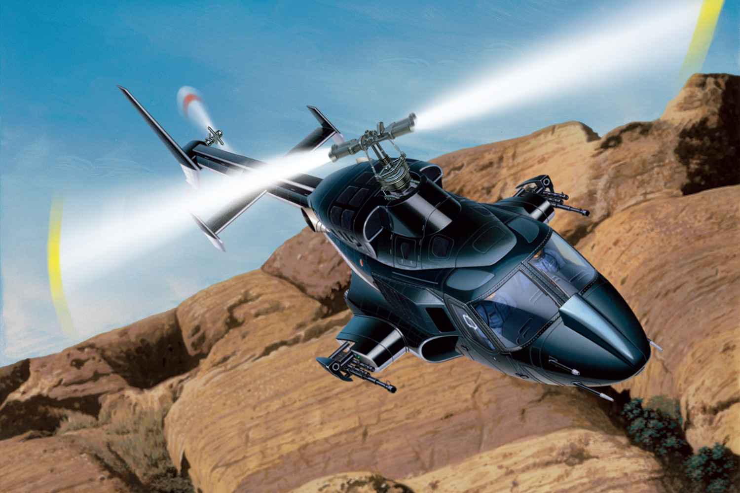 1/48 エアーウルフ クリアボディ付｜株式会社 青島文化教材社