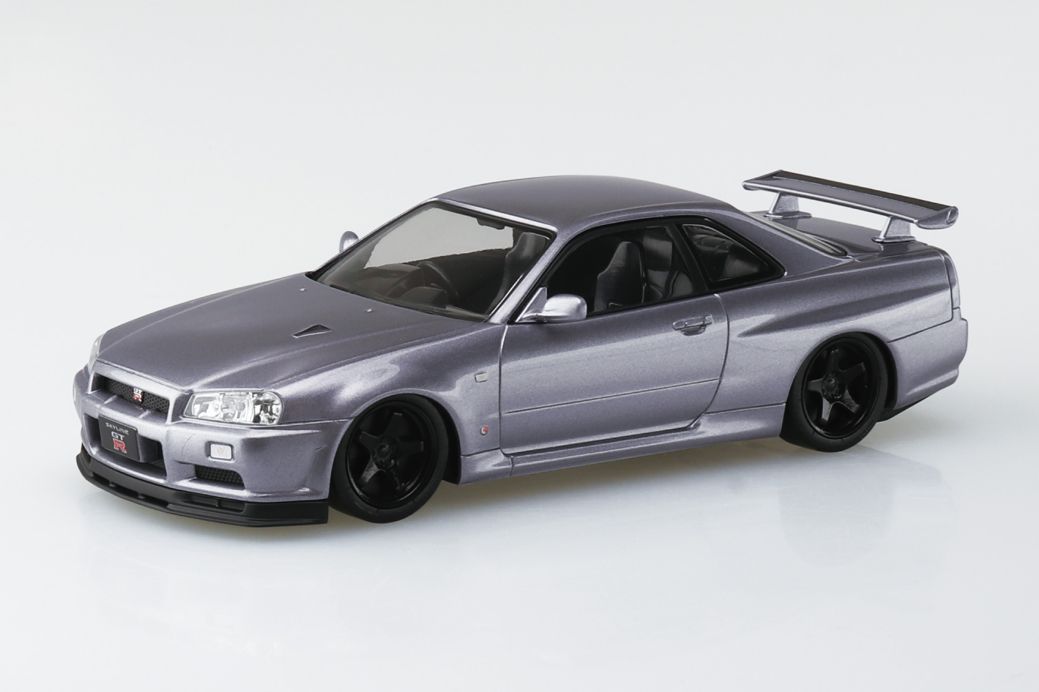 ニッサン R34スカイラインGT-R カスタムホイール(アスリートシルバー