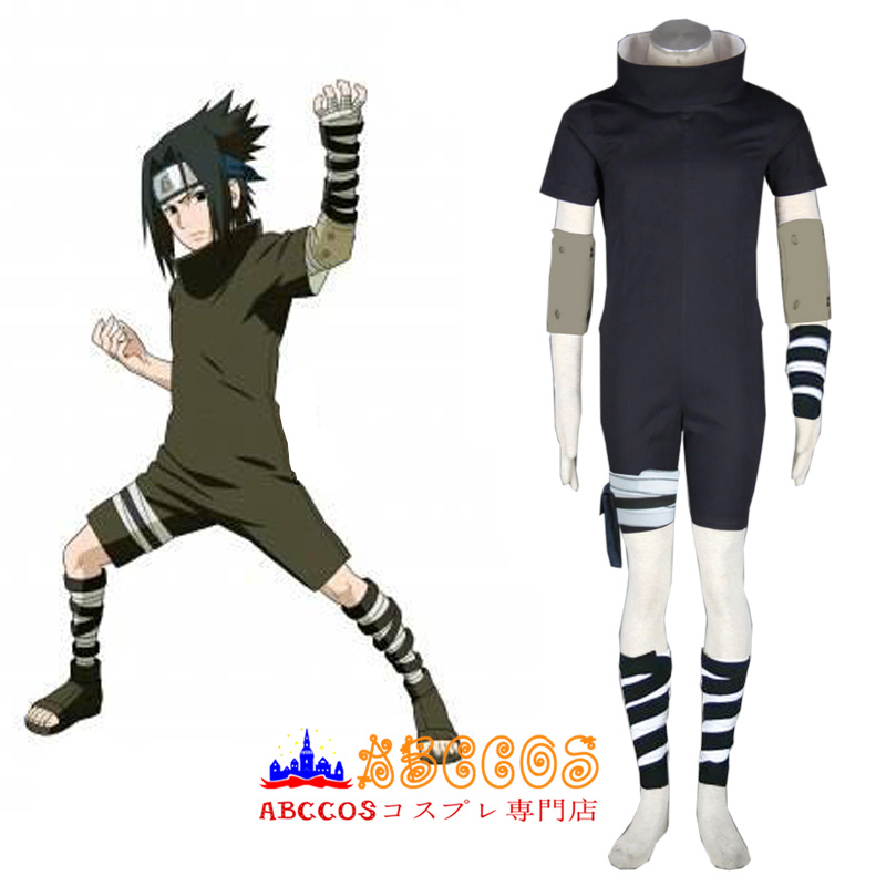 NARUTO -ナルト- うちは サスケ コスプレ衣装 abccos製 「受注生産