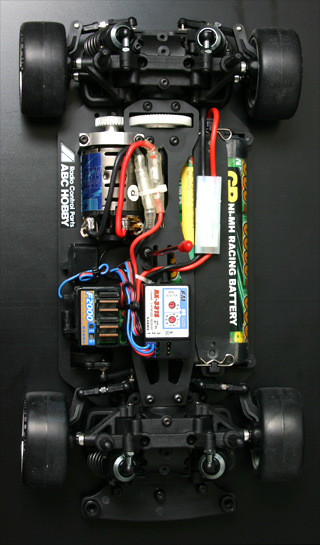 ABCホビー製1/10M(ミニ)シャーシジェネティック無限Fit spec-Dキット