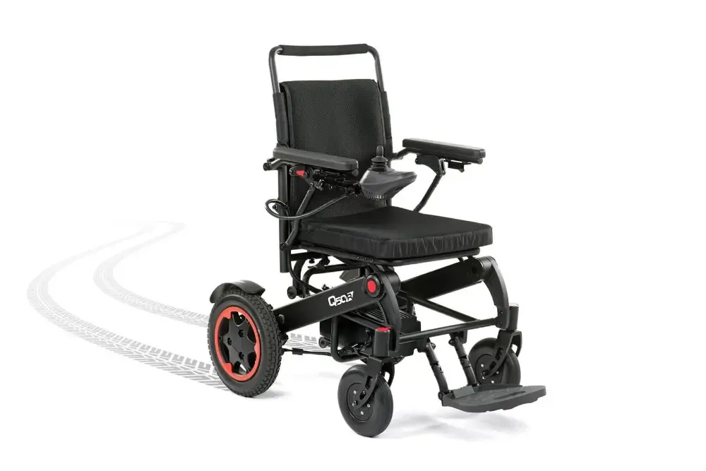 折りたたみ式電動車いす クイッキー Q50R アルミニウムフレーム