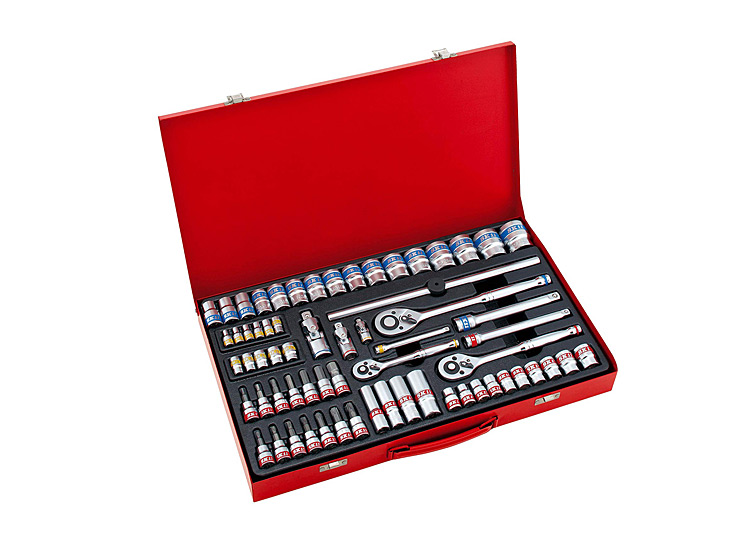 SK11 ラチェット＆ソケット 1/4・3/8・1/2混合フルセット | ABIT