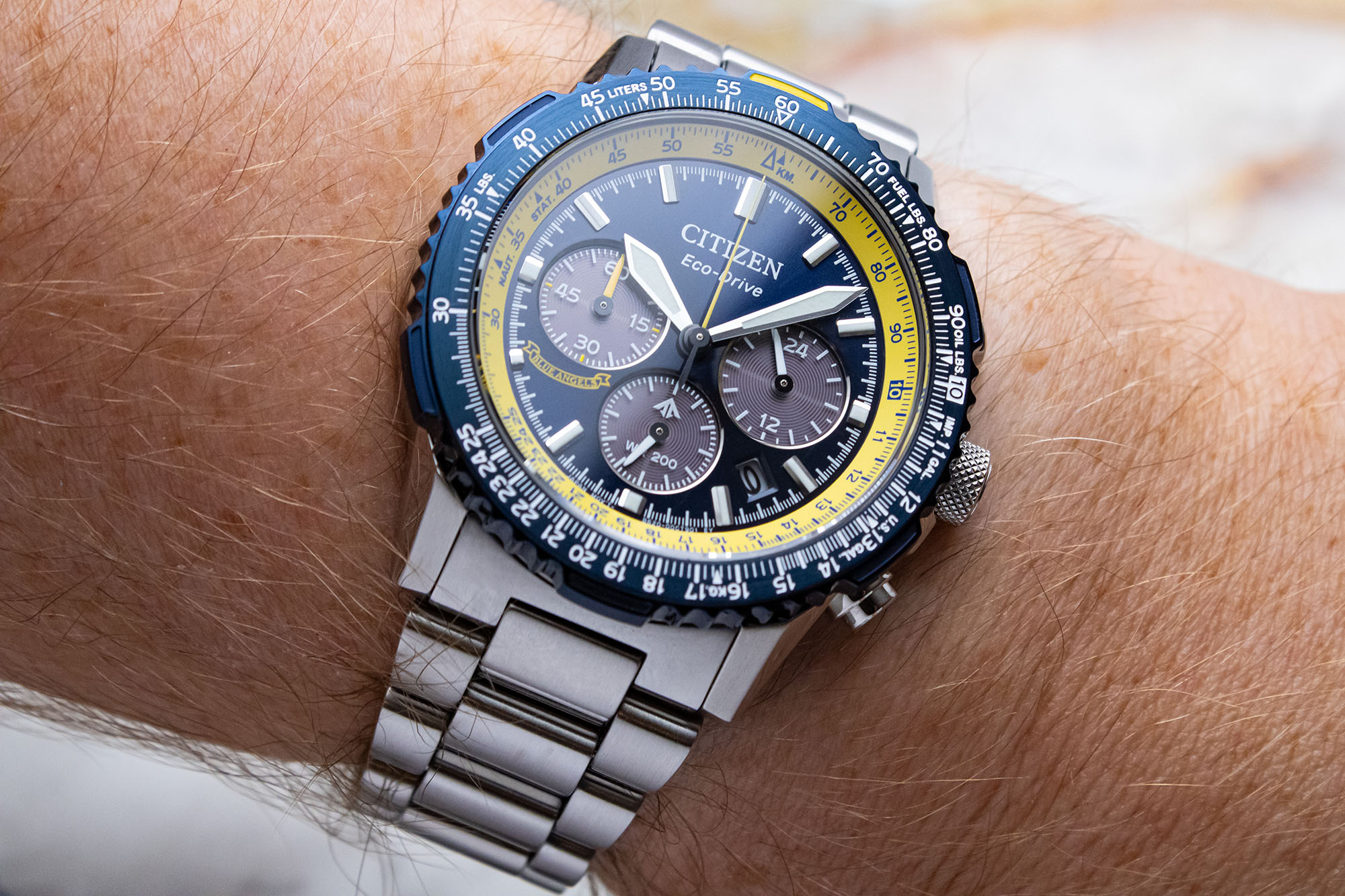 Hands-On: Citizen Promaster Navihawk Blue Angels Watch | aBlogtoWatch