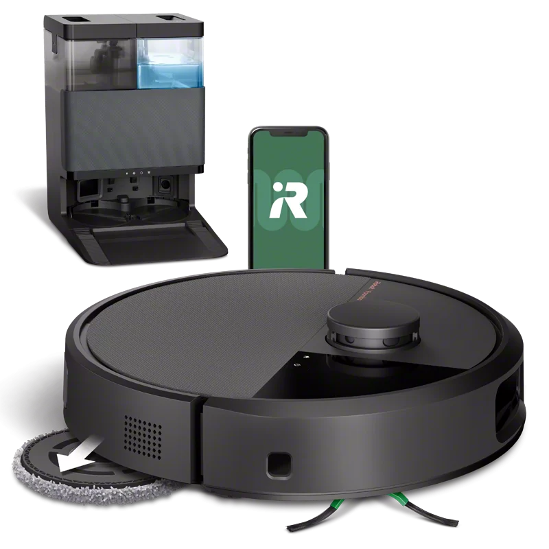 iRobot Roomba Plus 505 Combo Robot + AutoWash Dock - About Clean