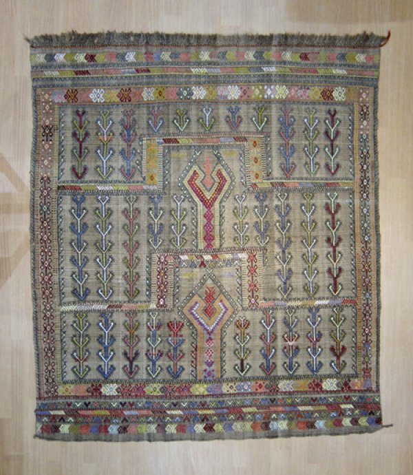 オールドキリム（ジジム）・トルコ 161×142cm-オールドキリム-｜abraj