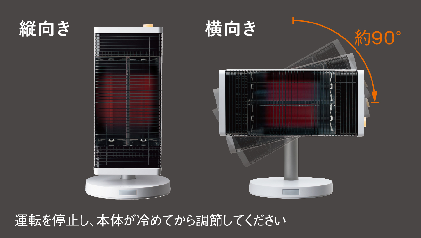 遠赤外線暖房機 セラムヒート 特長 （ぴちょんくんのお店取扱製品
