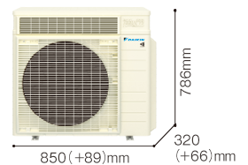 ダイキン エアコン FVP140DB 本体 室外機 置き型 専用 DAIKIN 室外機