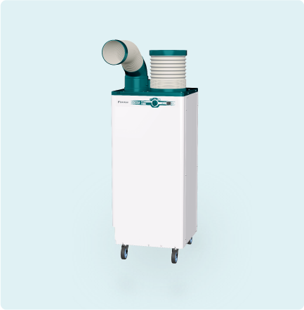 クリスプ＜一体形＞ 床置スリム・直吹形｜スポットエアコン クリスプ