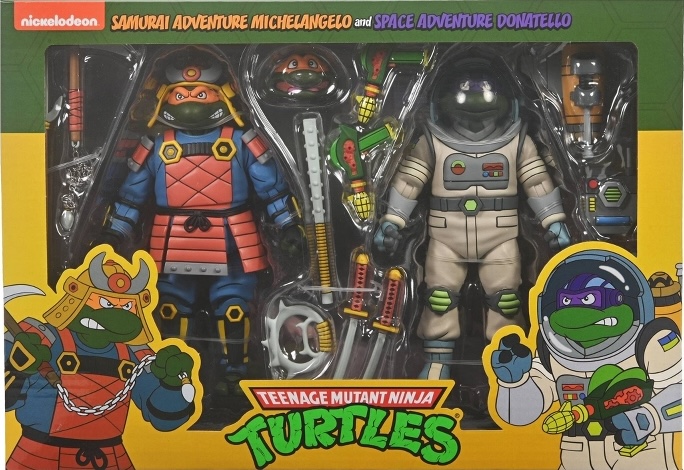 Teenage Mutant Ninja Turtles NECA Space Adventure Donatello and