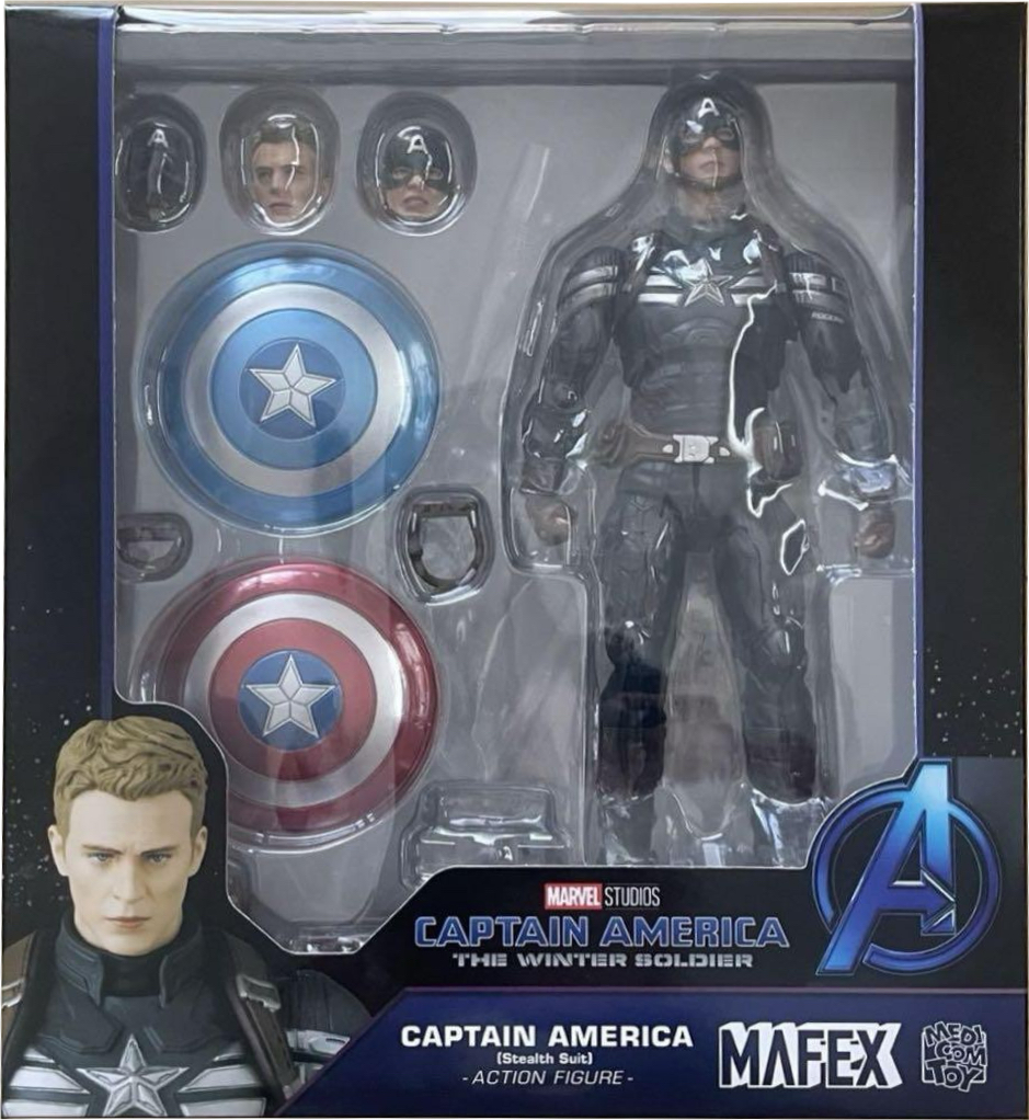 Mafex Marvel Captain America (Stealth Suit)