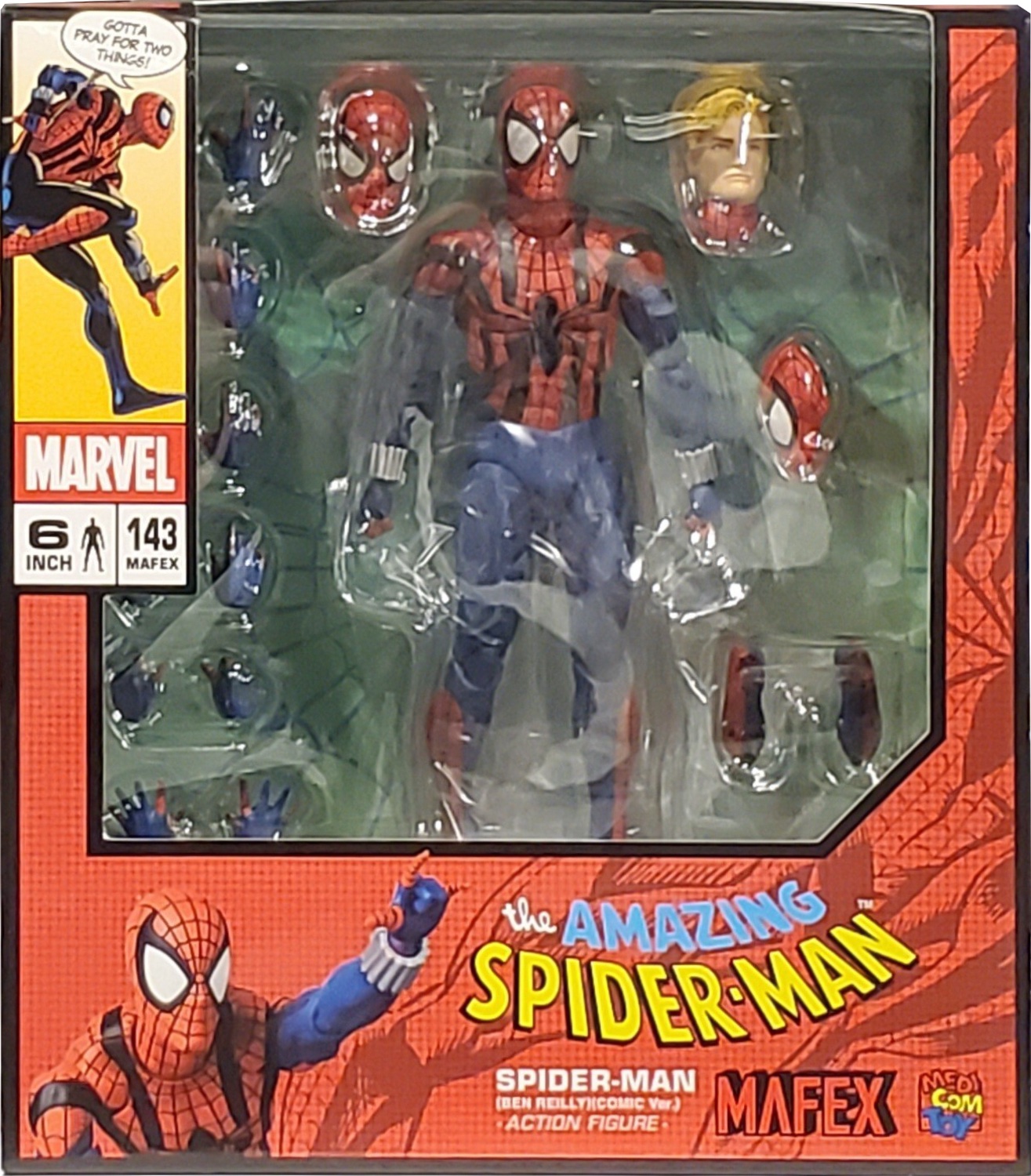 Mafex Marvel Spider-Man (Ben Reilly - Comic Version)