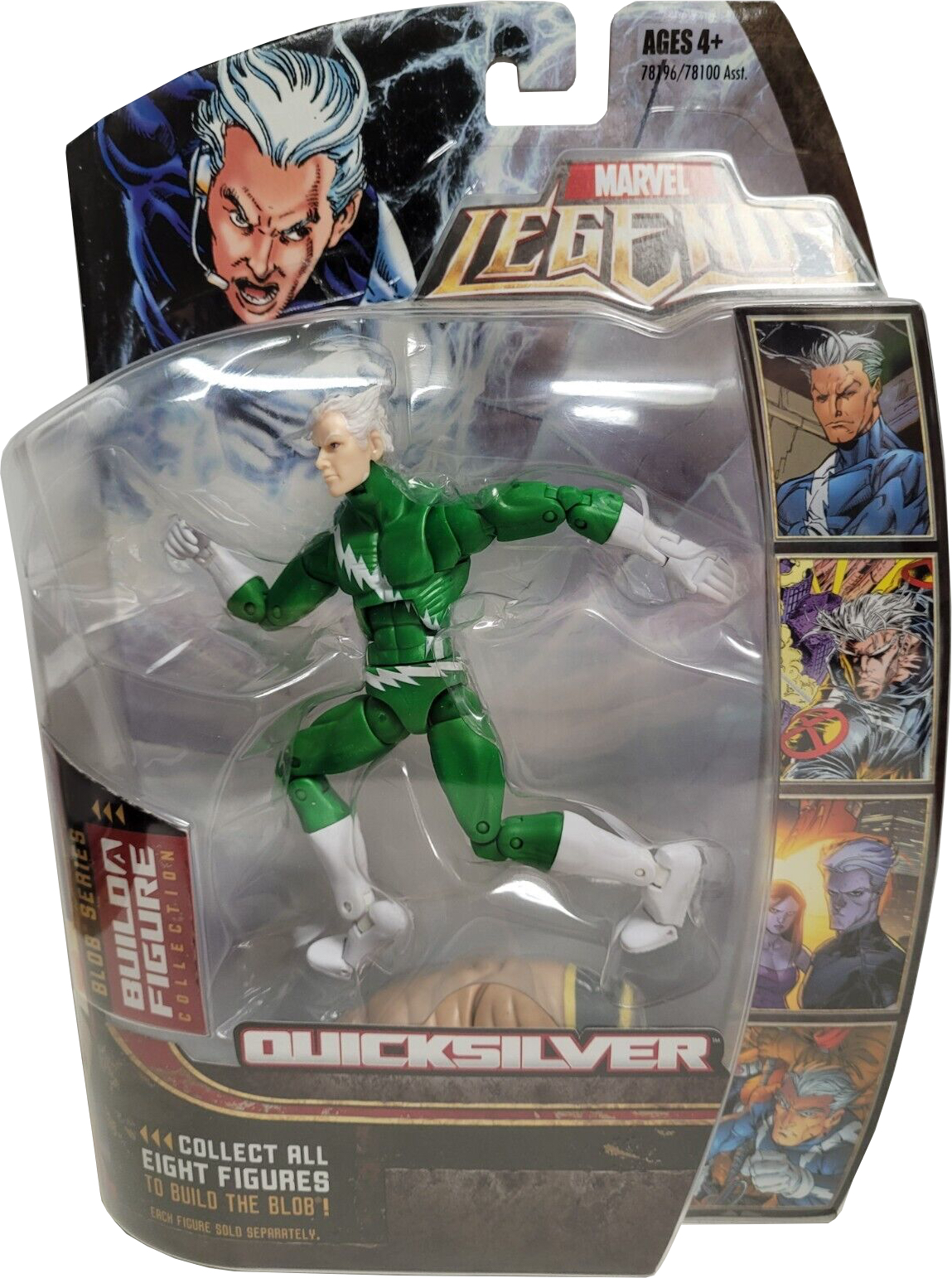 Marvel Legends Quicksilver (Green) Blob Build A
