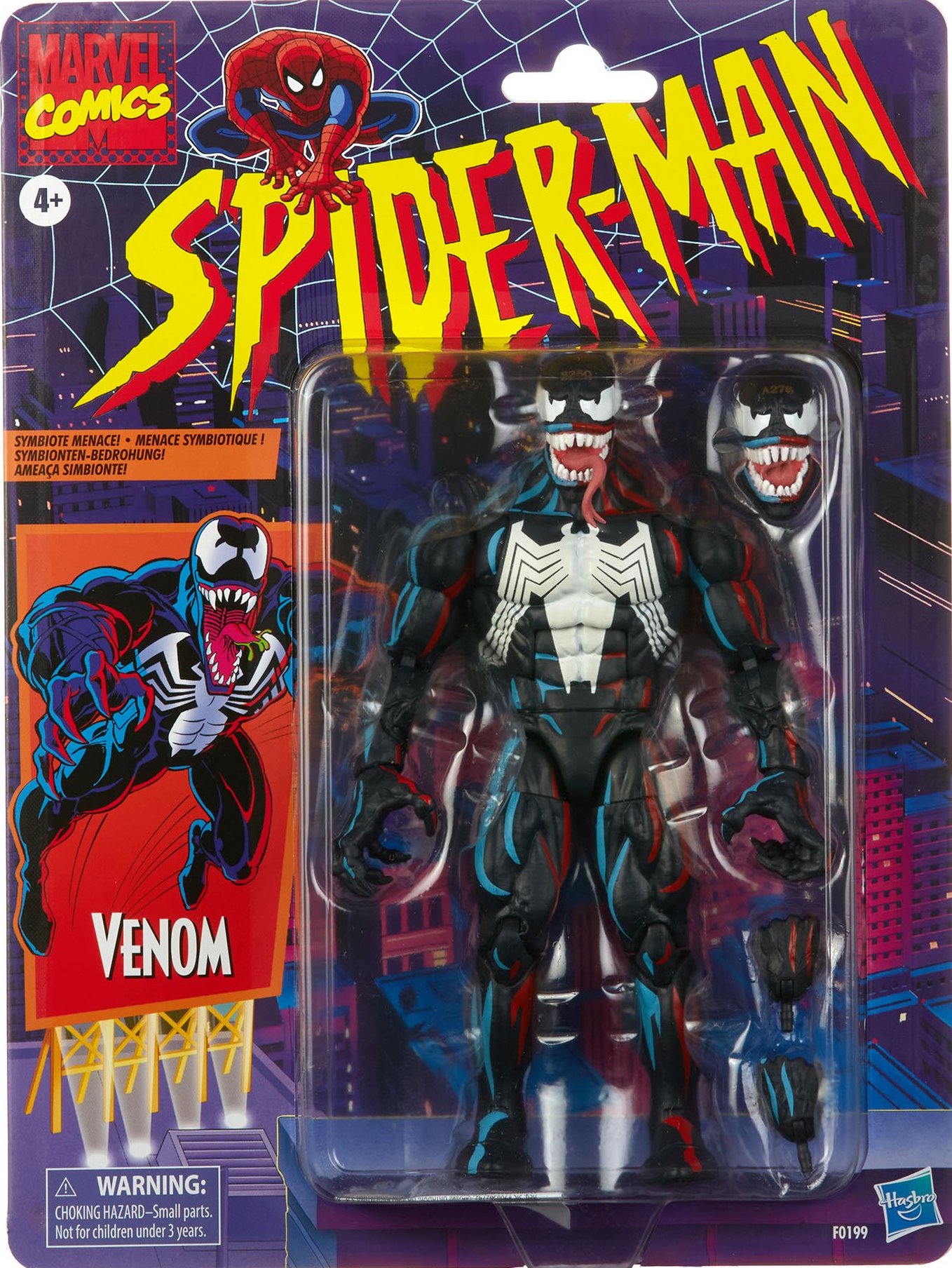 Marvel Legends Spider Man: Retro Collection Venom (Retro)