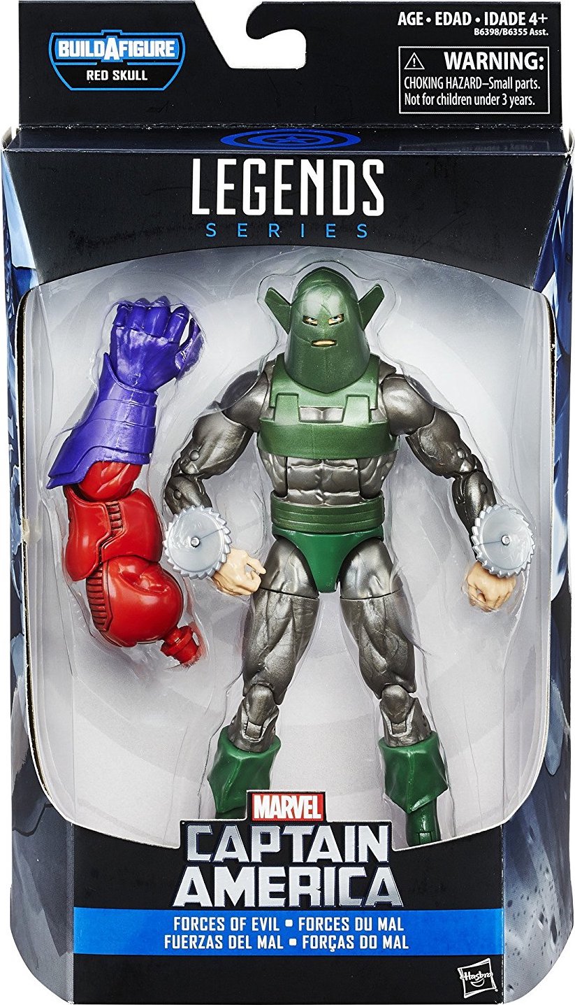 Marvel Legends Whirlwind Red Skull Build A