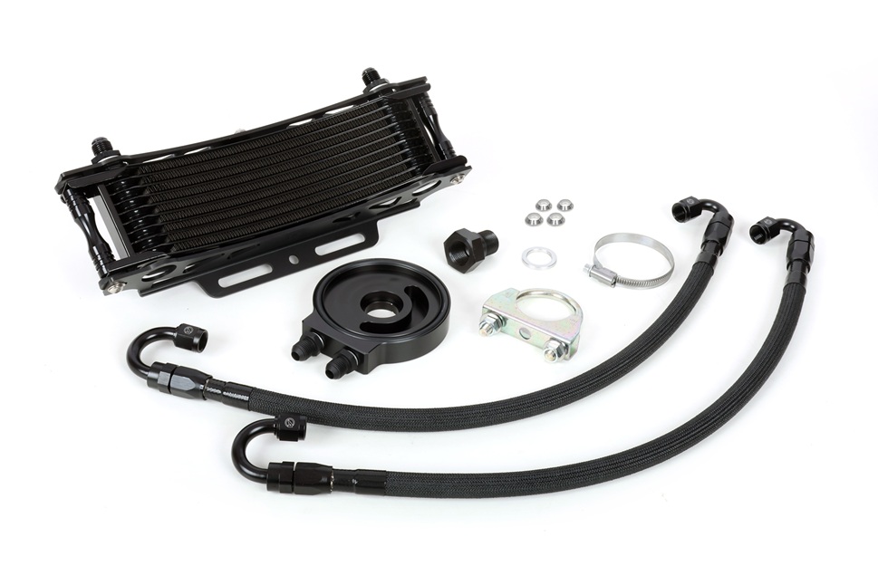 オイルクーラーキット ラウンド #6 9-10R ブラック仕様 | ACTIVE