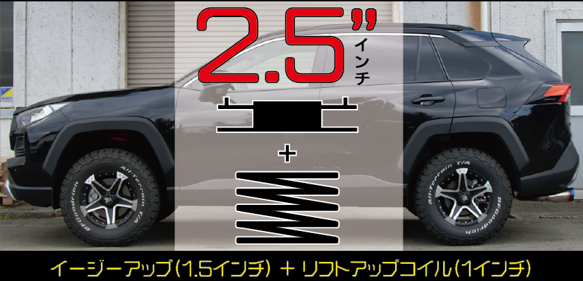 TOYOTA RAV4 | ACC inc エアサスシステム/ギアサス/フラップエアロ