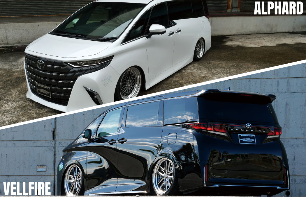 40系 アルファード×ヴェルファイア 専用エアサス | ACC inc エアサス