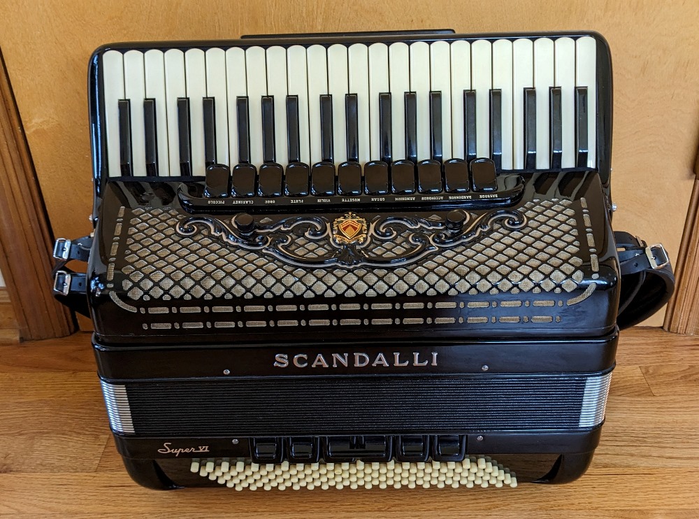 Scandalli Super VI 1960s Original