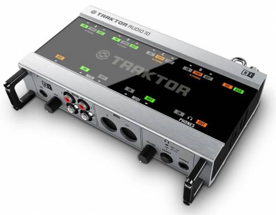 Native Instruments Traktor Scratch A10 4-Deck DJ Audio Interface
