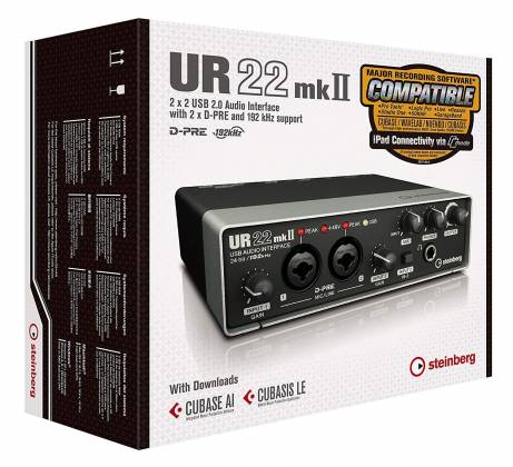 Steinberg UR22MKII 2-Channel USB Audio Interface steinberg-ur-22