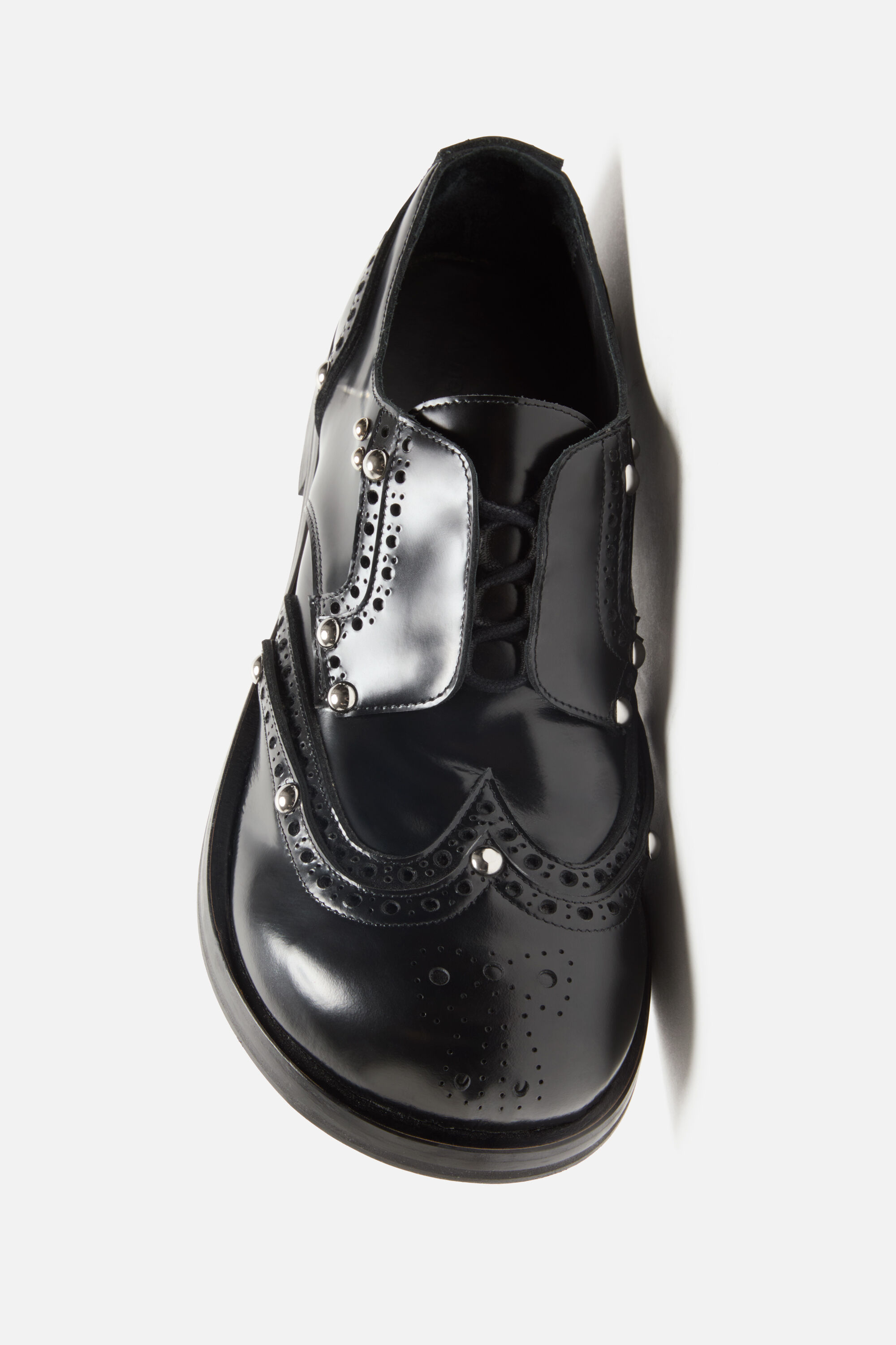 Acne Studios - レースアップレザーシューズ - ブラック