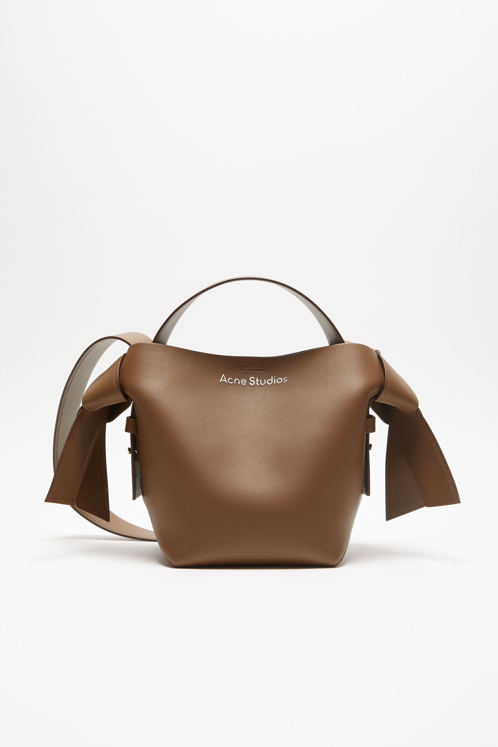 Acne Studios - Musubi mini shoulder bag - Camel brown