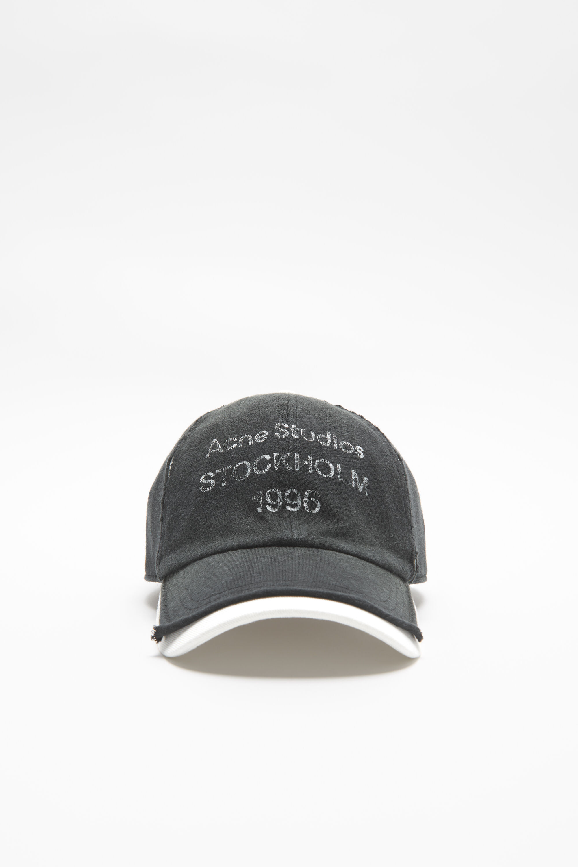 Acne Studios - Logo stamp cap - Black