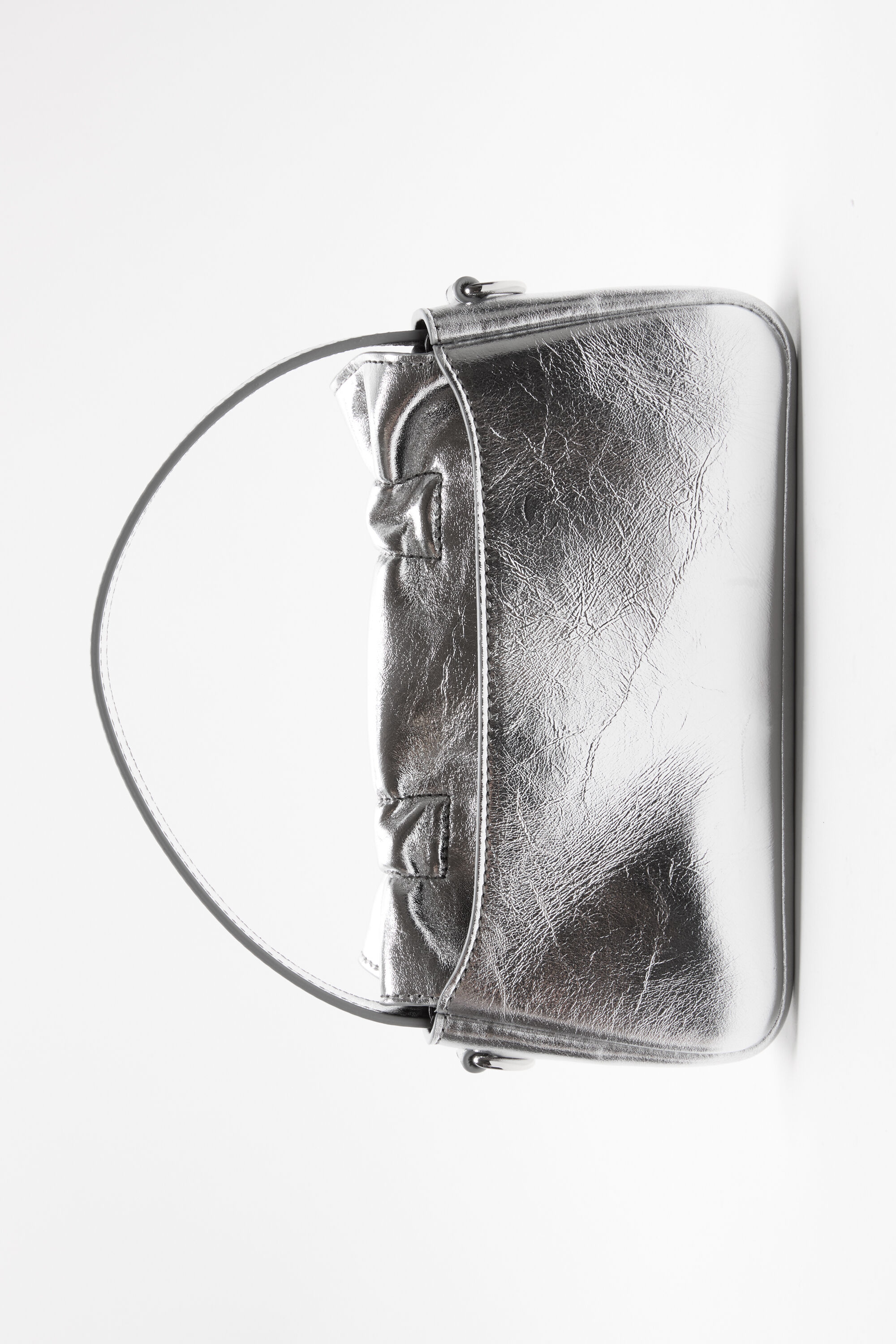 Acne Studios - Multipocket マイクロメタリックバッグ - シルバー