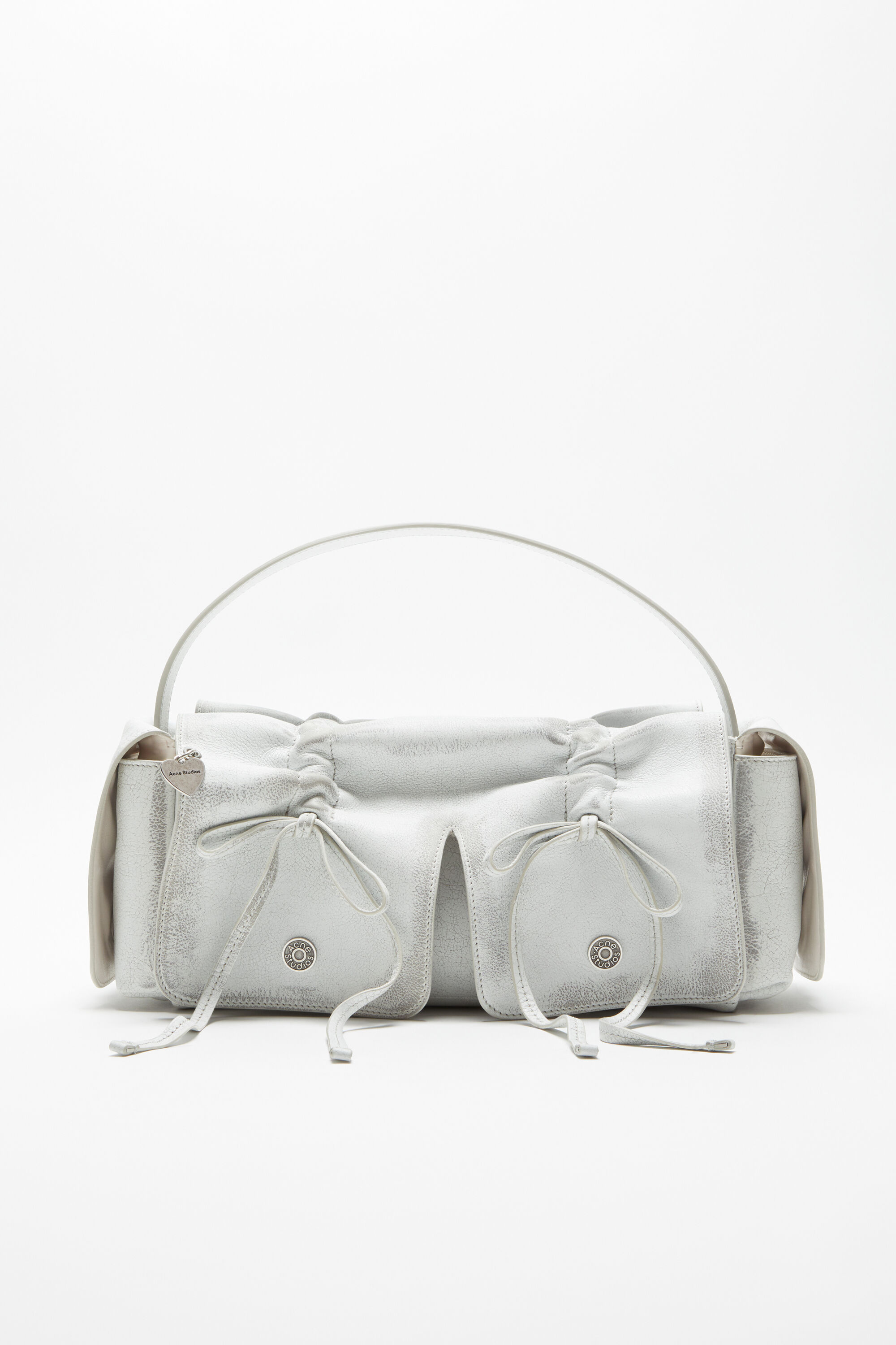 Acne Studios - Multipocket shoulder bag - White/grey