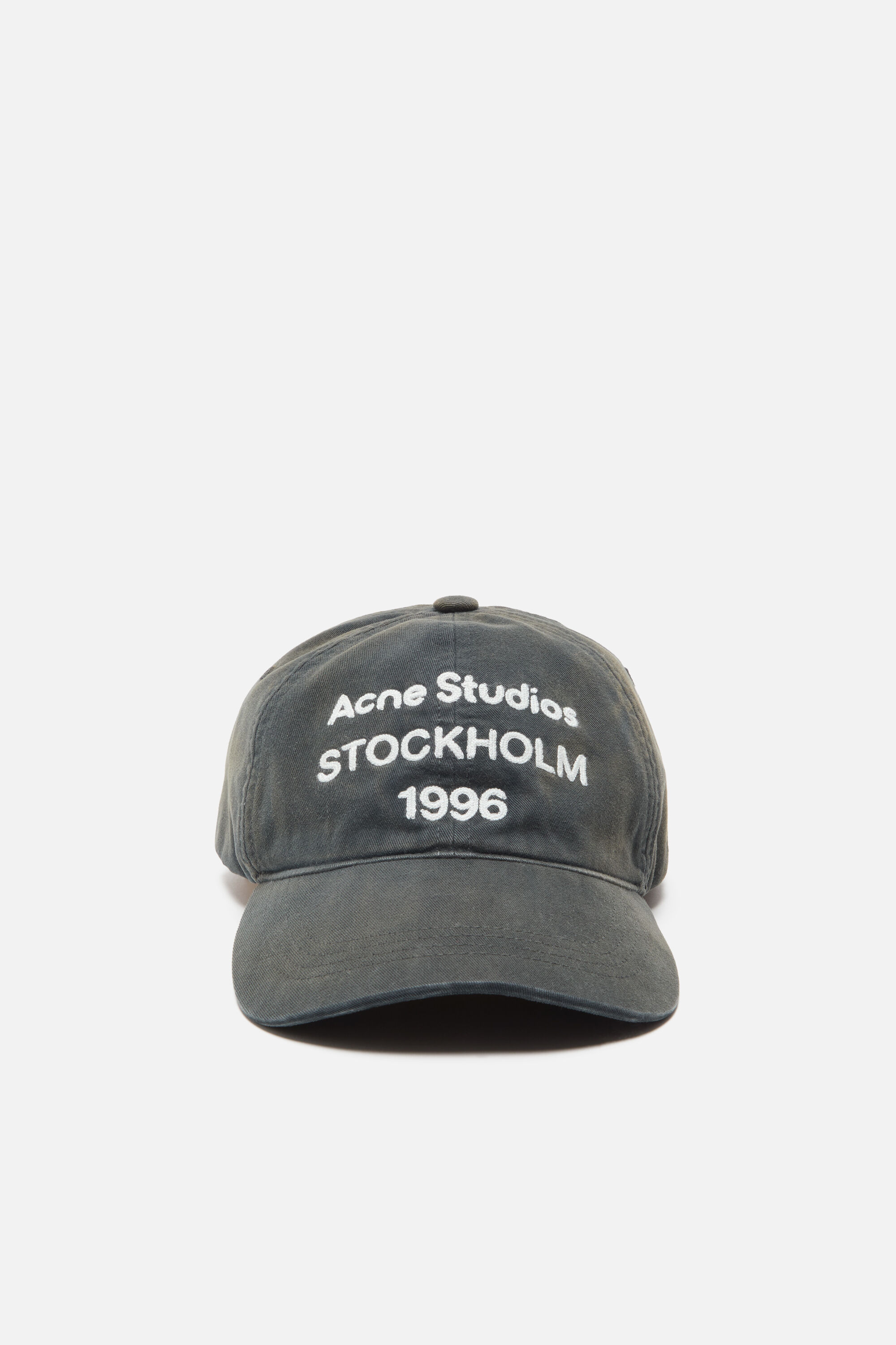 Acne Studios - ロゴキャップ - フェイデッドブラック
