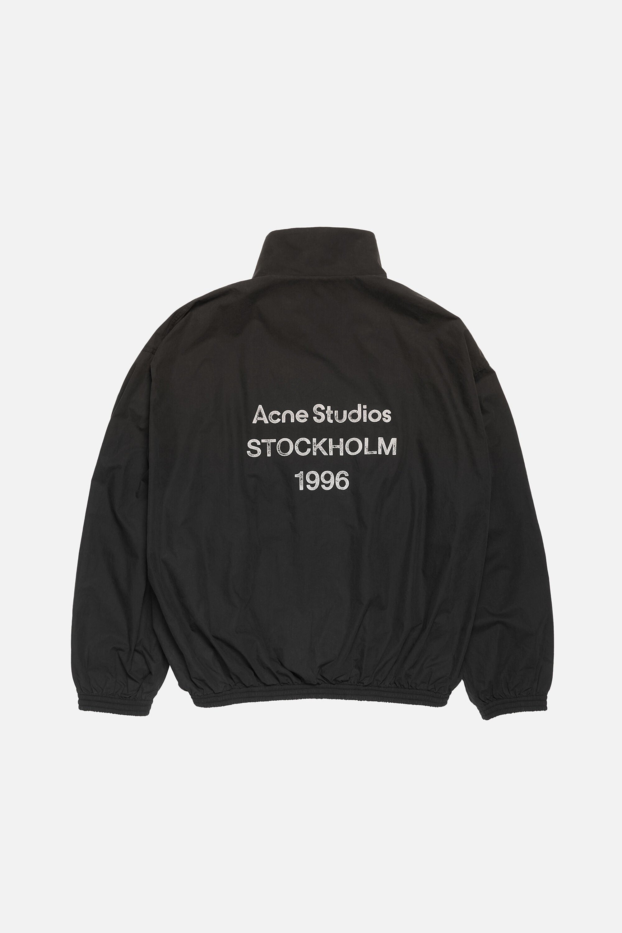Acne Studios - Washed logo jacket - Black