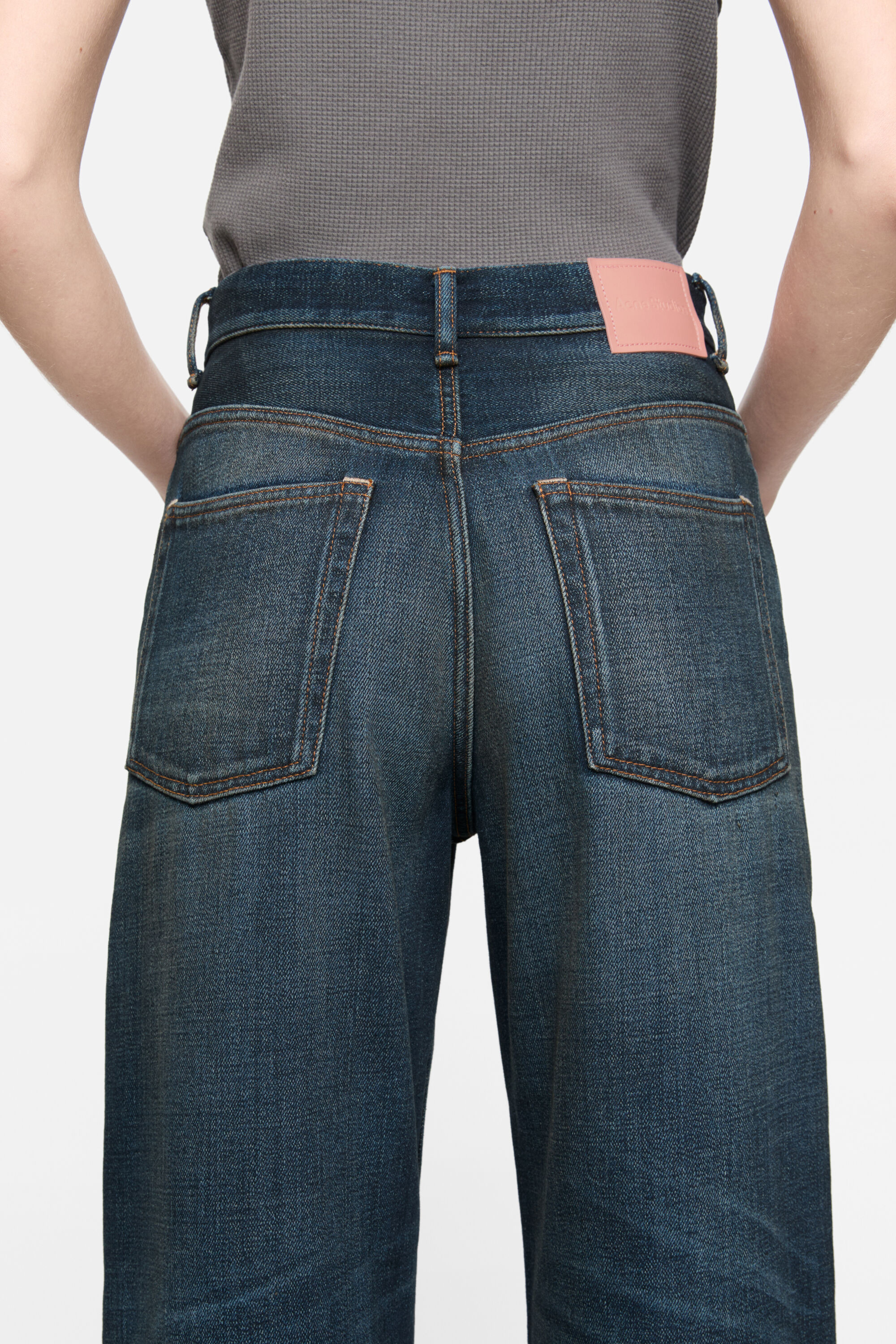 Acne Studios - レギュラーフィットジーンズ - 2022F - ダークブルー