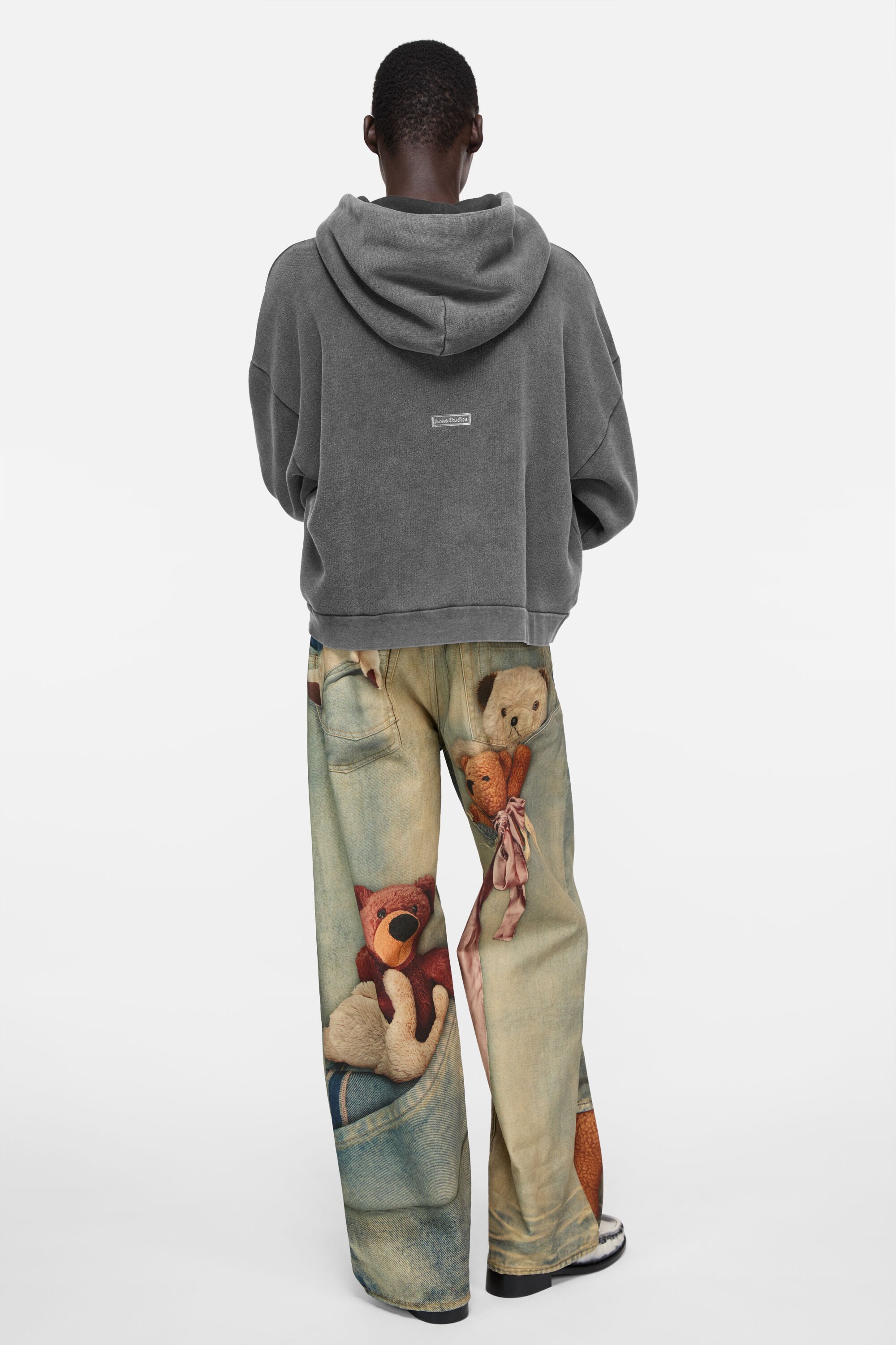 Acne Studios - フーデッドスウェット - フェイデッドブラック