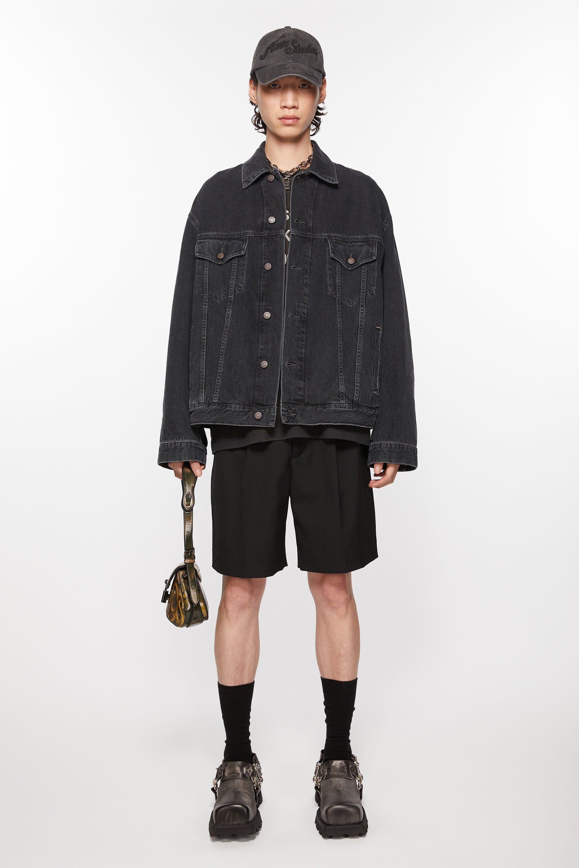 Acne Studios - Denim jacket - Relaxed fit - Black